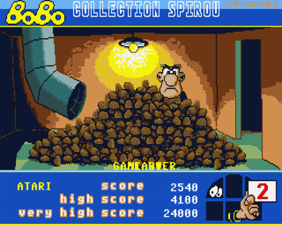 Stir Crazy Featuring Bobo Screenshot 6 (Atari ST)