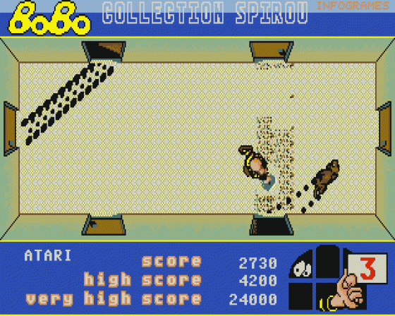 Stir Crazy Featuring Bobo Screenshot 8 (Atari ST)