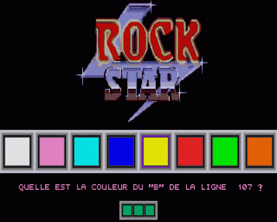 Rock Star Screenshot 5 (Atari ST)