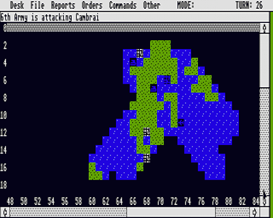 Empire: Wargame of the Century 2.00 Screenshot 5 (Atari ST)