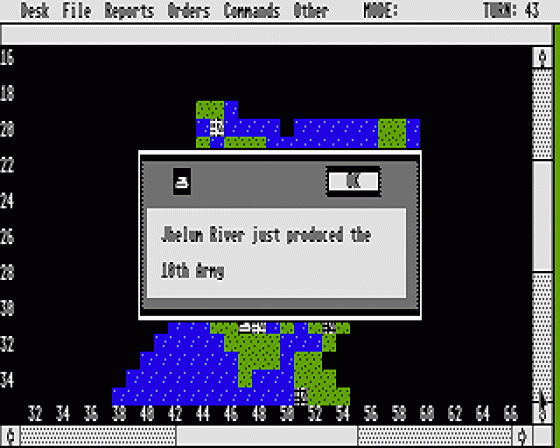 Empire: Wargame of the Century 2.00 Screenshot 6 (Atari ST)