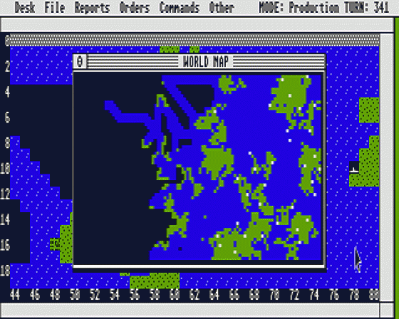 Empire: Wargame of the Century 2.00 Screenshot 8 (Atari ST)