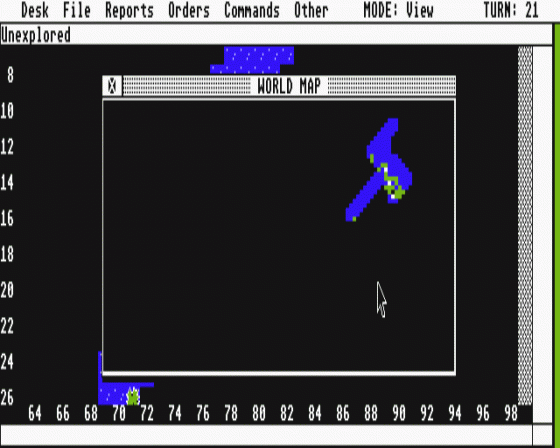 Empire: Wargame of the Century 2.05c Screenshot 6 (Atari ST)