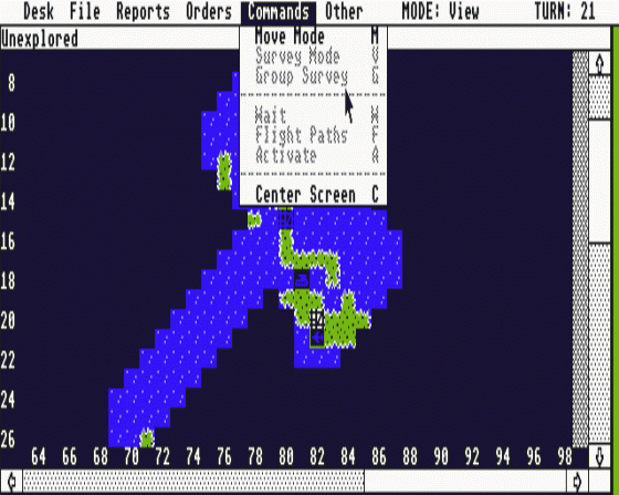 Empire: Wargame of the Century 2.05c Screenshot 7 (Atari ST)