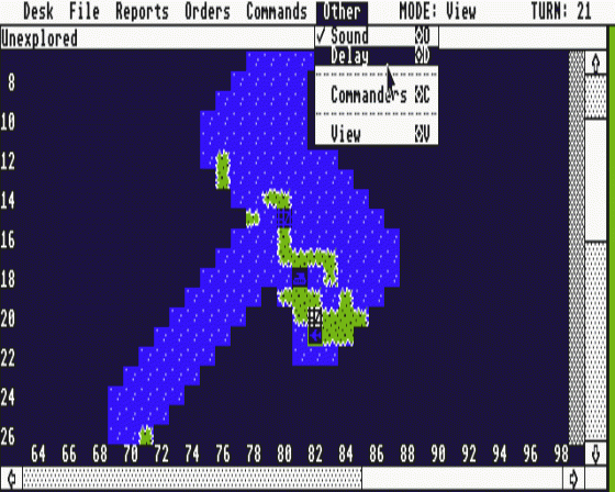 Empire: Wargame of the Century 2.05c Screenshot 8 (Atari ST)