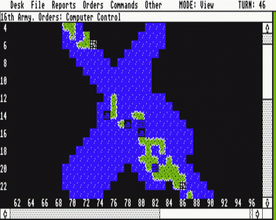 Empire: Wargame of the Century 2.05c Screenshot 10 (Atari ST)