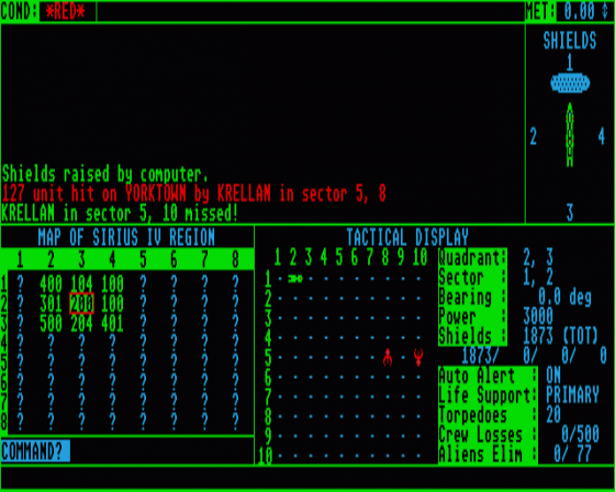 Star Fleet I - The War Begins! 2.1