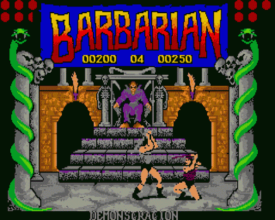 Barbarian: The Ultimate Warrior Screenshot 5 (Atari ST)