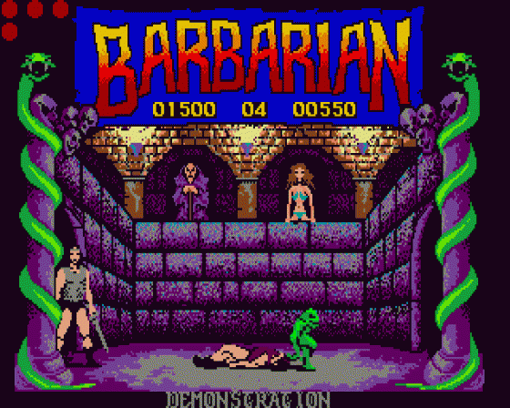 Barbarian: The Ultimate Warrior Screenshot 6 (Atari ST)