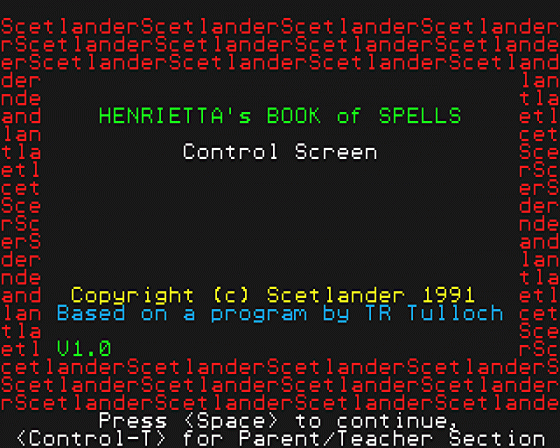 Henrietta's Book of Spells