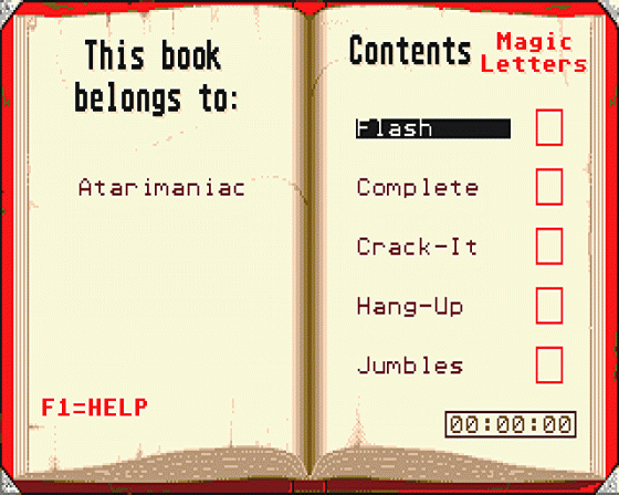 Henrietta's Book of Spells Screenshot 6 (Atari ST)