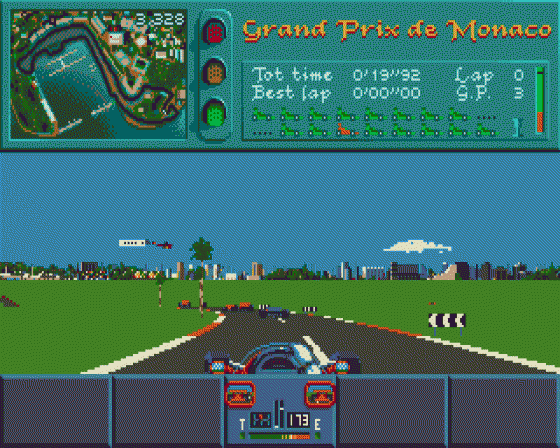 Vroom Multi-Player Screenshot 6 (Atari ST)