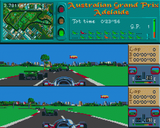 Vroom Multi-Player Screenshot 14 (Atari ST)