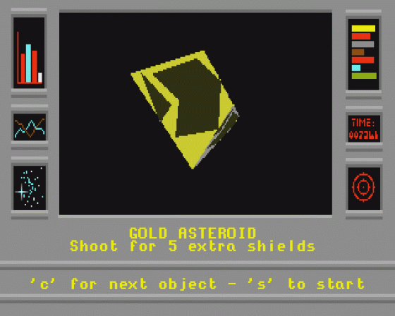 3-D Asteroids Screenshot 5 (Atari ST)