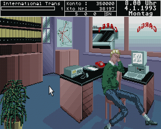 On the Road Screenshot 5 (Atari ST)