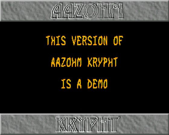 Aazohm Krypht [preview]