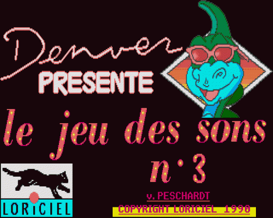 Denver Presente le Jeu des Sons N.3