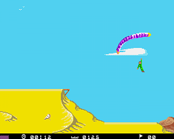 Paragliding Simulation Screenshot 5 (Atari ST)