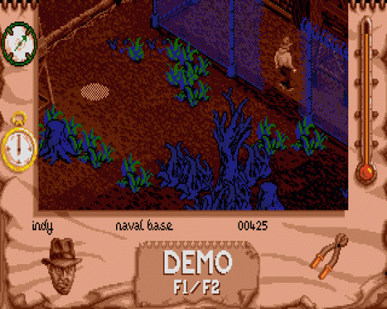 Indiana Jones And The Fate Of Atlantis: The Action Game Screenshot 10 (Atari ST)