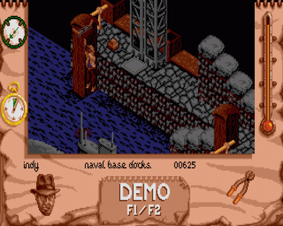 Indiana Jones And The Fate Of Atlantis: The Action Game Screenshot 11 (Atari ST)