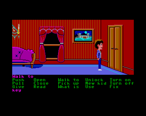 Maniac Mansion Screenshot 7 (Atari ST)