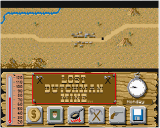 Lost Dutchman Mine 1.00 Screenshot 8 (Atari ST)