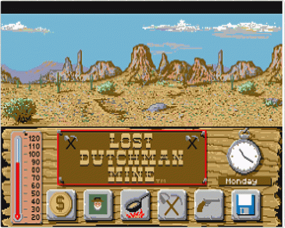 Lost Dutchman Mine 1.40 Screenshot 8 (Atari ST)