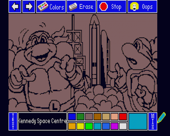 Teenage Mutant Ninja Turtles World Tour 3.0 Screenshot 8 (Atari ST)