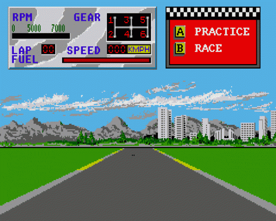 Indy 500 Screenshot 5 (Atari ST)