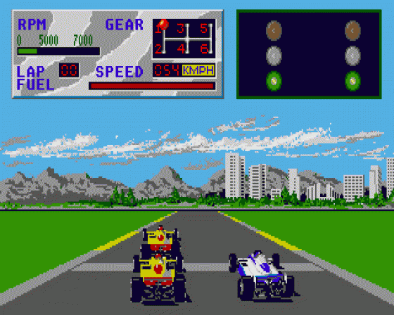 Indy 500 Screenshot 6 (Atari ST)