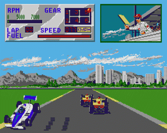 Indy 500 Screenshot 7 (Atari ST)