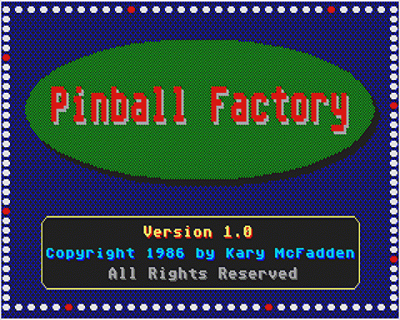 Pinball Factory 1.0