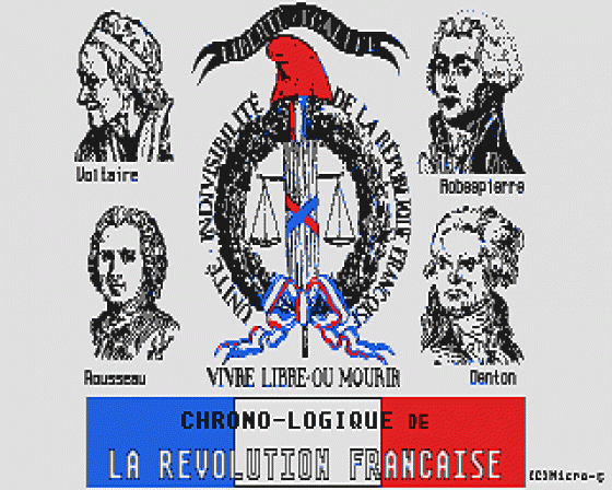 Chrono-Logique de la Revolution Francaise