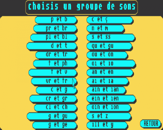 Francais Sons