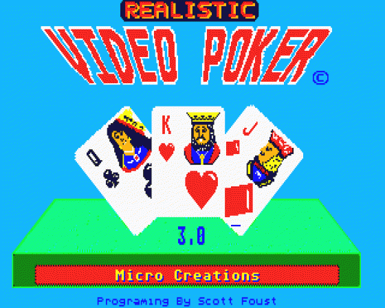 Realistic Video Poker 3.0