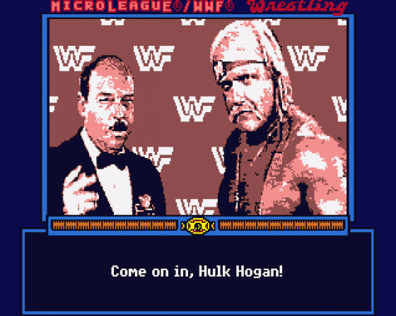 Micro League Wrestling Screenshot 6 (Atari ST)