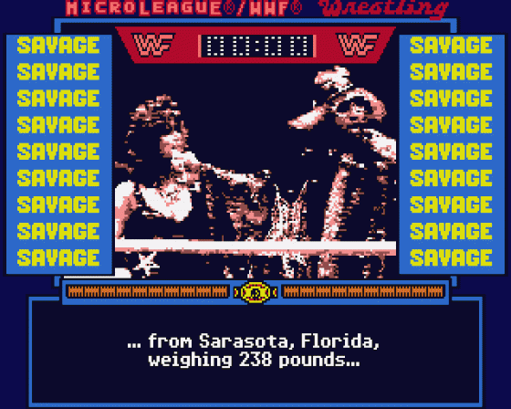 Micro League Wrestling Screenshot 16 (Atari ST)