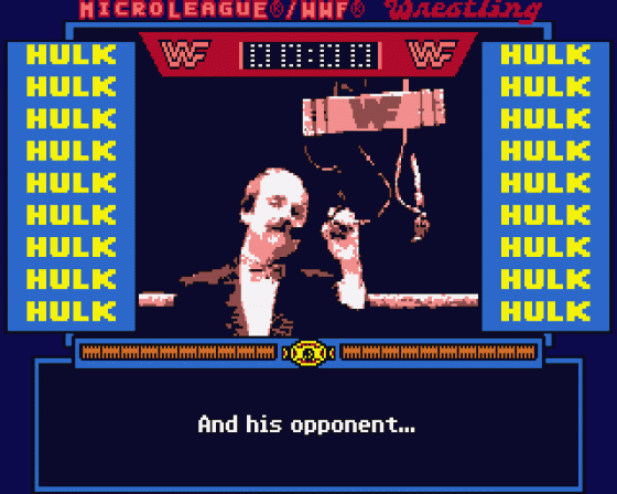 Micro League Wrestling Screenshot 17 (Atari ST)