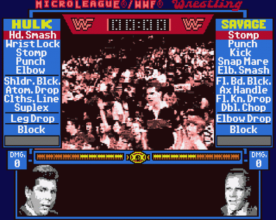 Micro League Wrestling Screenshot 21 (Atari ST)