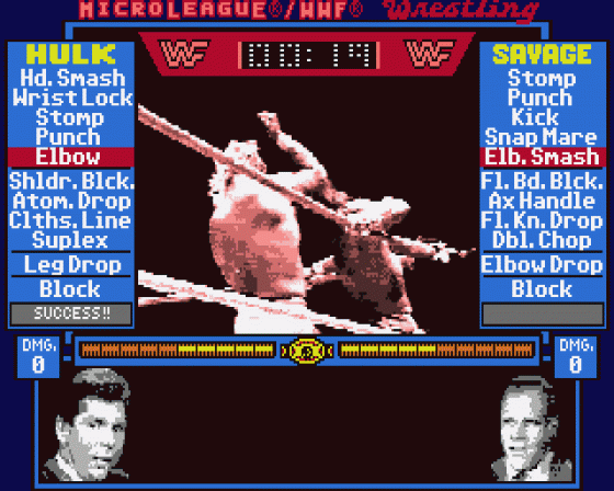 Micro League Wrestling Screenshot 23 (Atari ST)