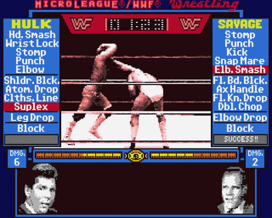 Micro League Wrestling Screenshot 27 (Atari ST)