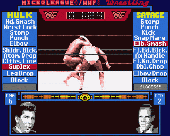 Micro League Wrestling Screenshot 28 (Atari ST)