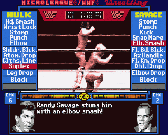 Micro League Wrestling Screenshot 29 (Atari ST)