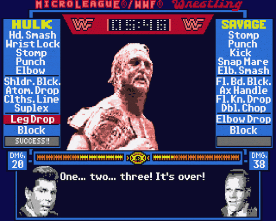 Micro League Wrestling Screenshot 35 (Atari ST)