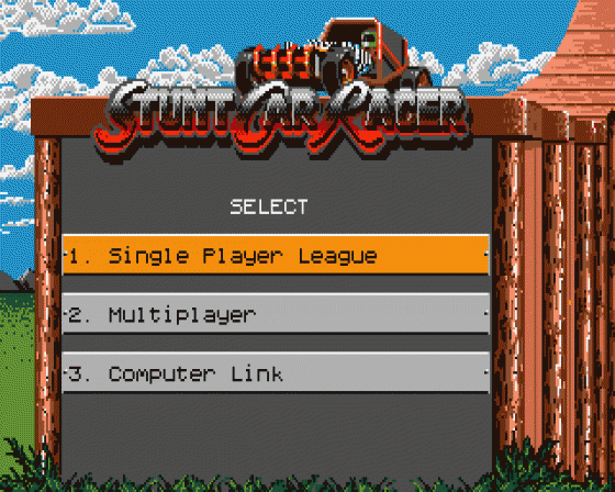 Stunt Car Racer Screenshot 40 (Atari ST)