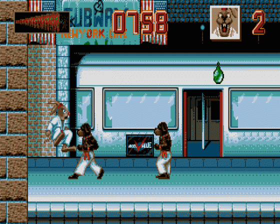 International Ninja Rabbits Screenshot 7 (Atari ST)