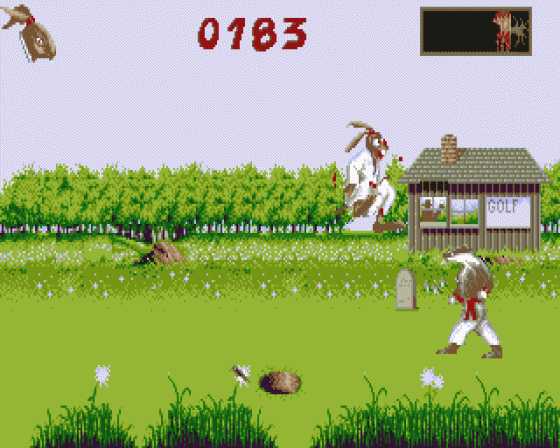 Ninja Rabbits Screenshot 6 (Atari ST)