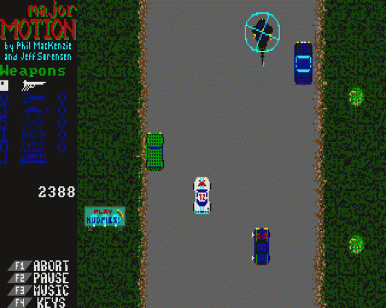 Major Motion Screenshot 5 (Atari ST)