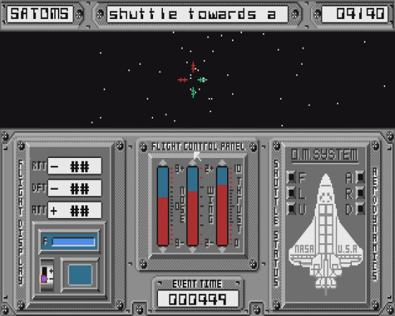 Space Shuttle II Screenshot 18 (Atari ST)