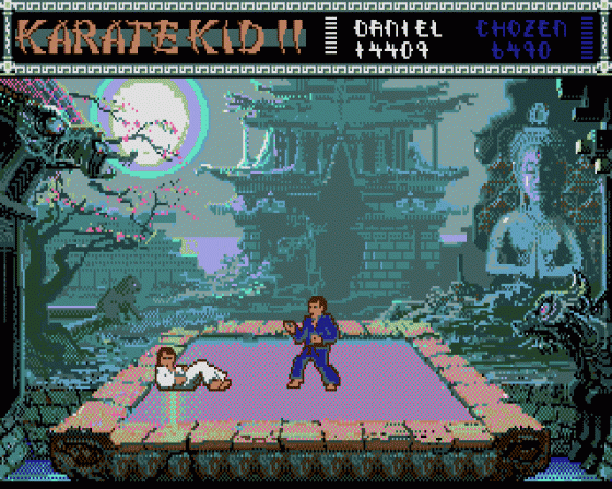 The Karate Kid Part II Screenshot 5 (Atari ST)